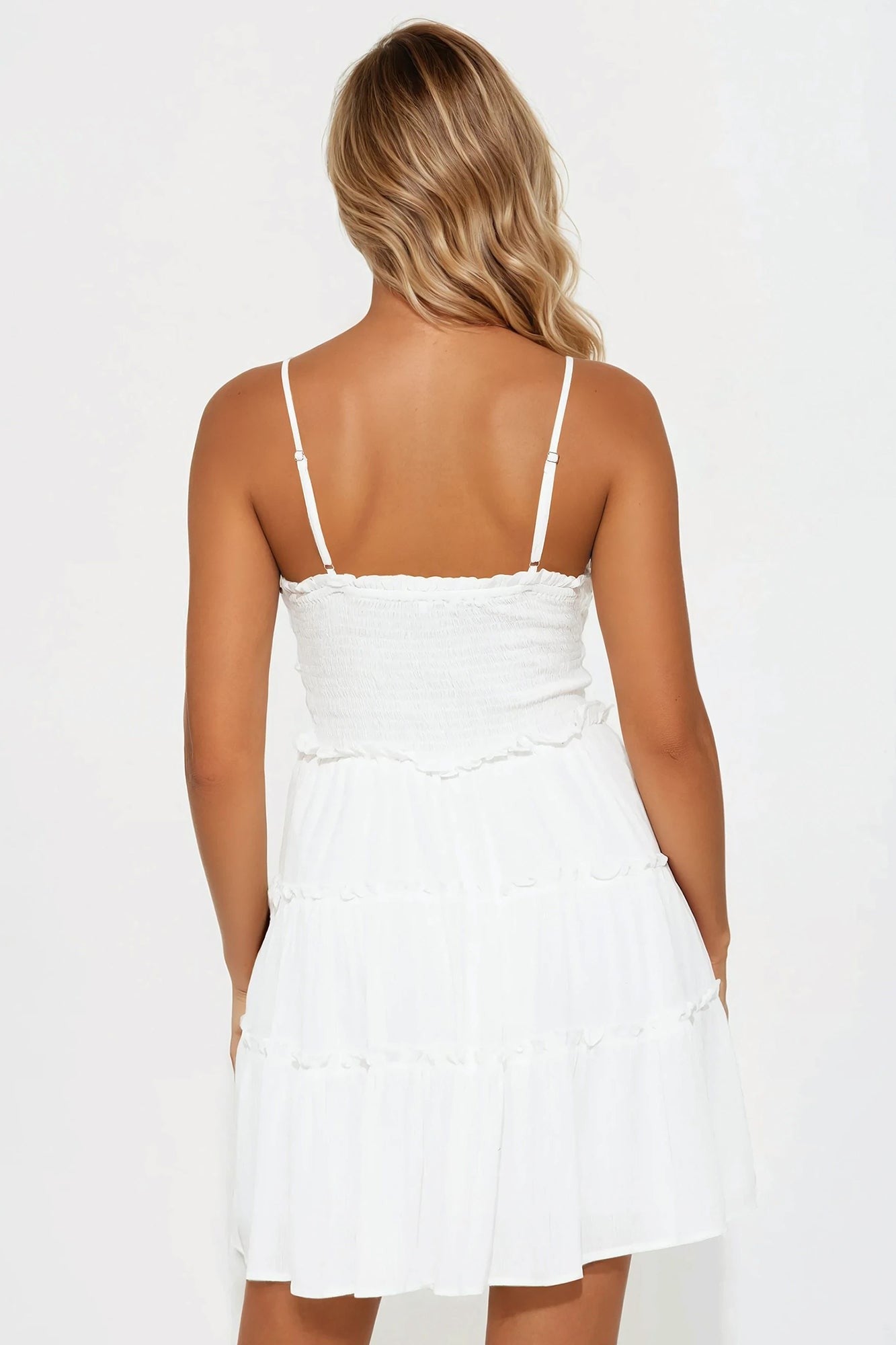 Sweetheart Tiered Cami Dress