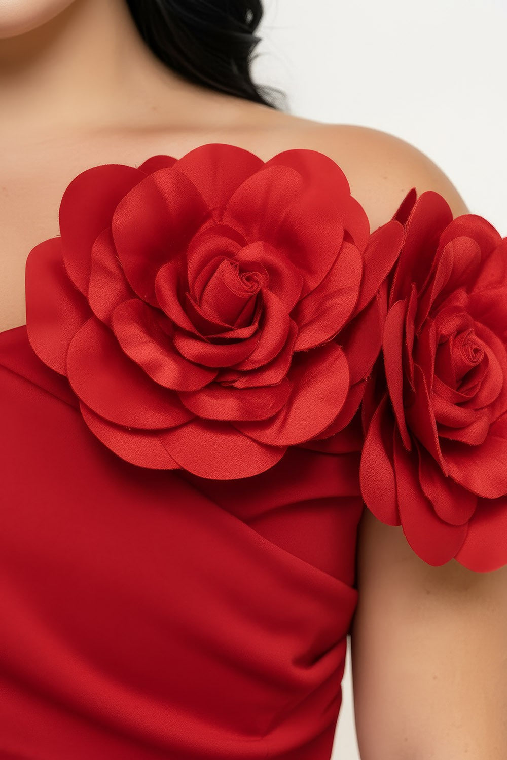 Flower Corsage Side Detail