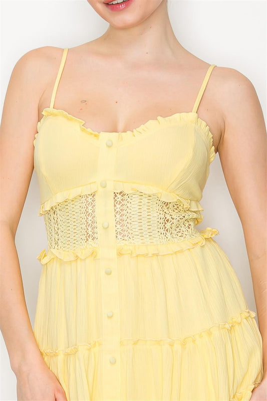 Sweetheart Tiered Cami Dress